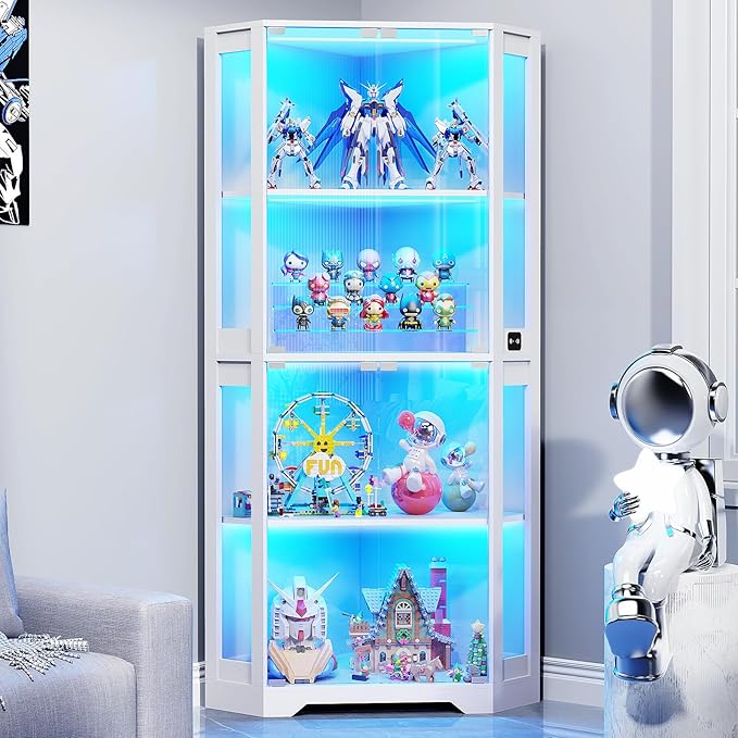 BROTTAR Corner Display Cabinet