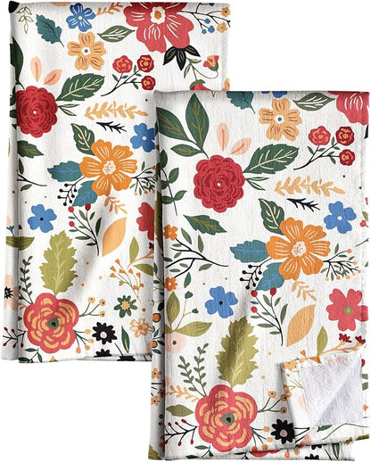 Cotton Kitchen Towels Set of 2