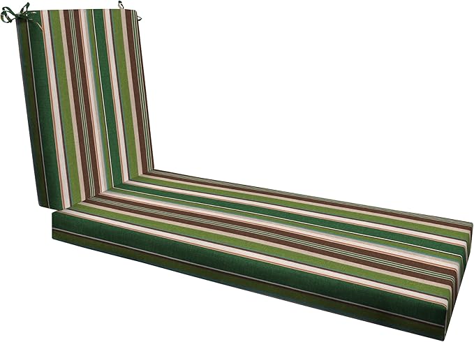 Honeycomb Outdoor Chaise Lounge Cushion