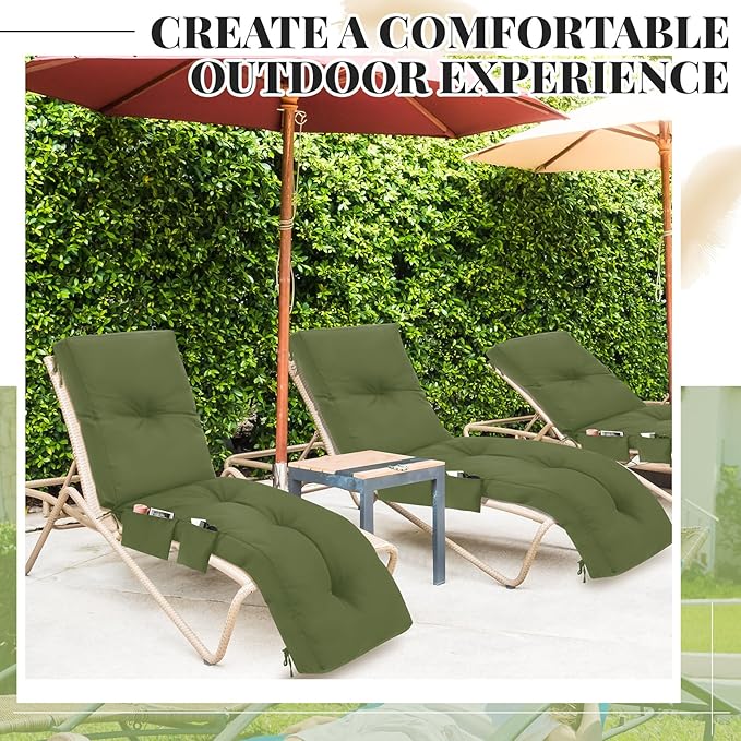 Outdoor Chaise Lounge Cushions