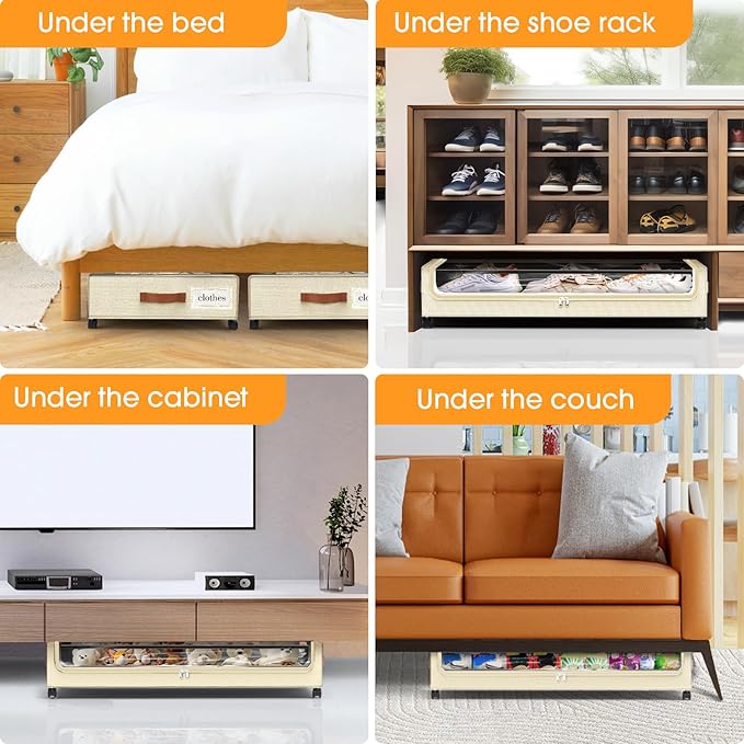SpaceHacks Under Bed Storage