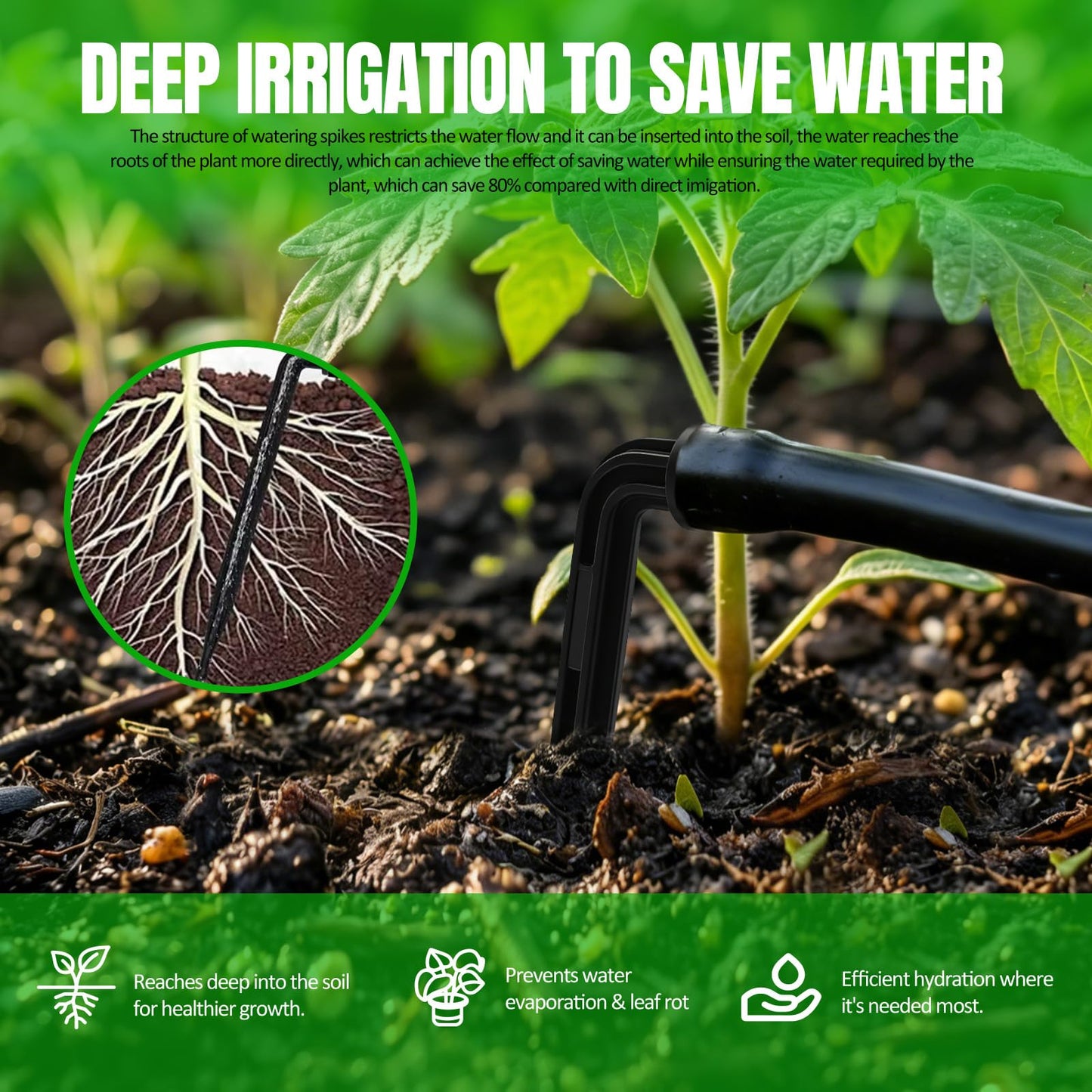 Solar Automatic Drip Irrigation System, Auto Self Watering Kit, Solar Powered Watering Device with Timer for Pots Plants, Indoor/Outdoor Irrigation System for Garden, Balcony & Patio Watering System