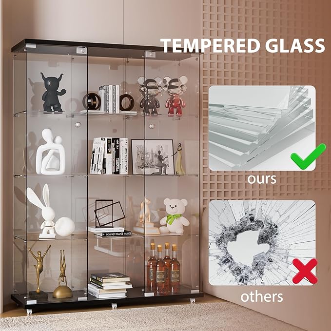 FANYUSHOW Glass Display Cabinet
