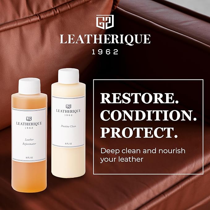 Leather Care & Preservation Set - 16 oz | Leatherique Rejuvenator Oil &