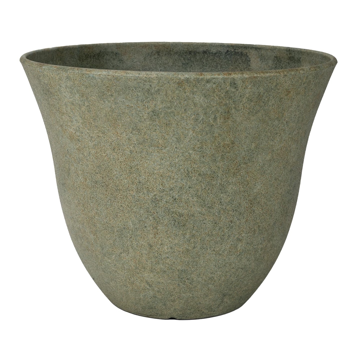 Classic Home and Garden by Growscape Honeysuckle Resin Planters - Lightweight Indoor & Outdoor Plant Pots - UV-Resistant Plastic Flower Pots - Pot Planters for Flowers & Herbs (15" Fossil)
