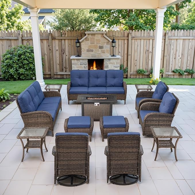 Belord Grand 13 Pieces Outdoor Patio Furniture Set