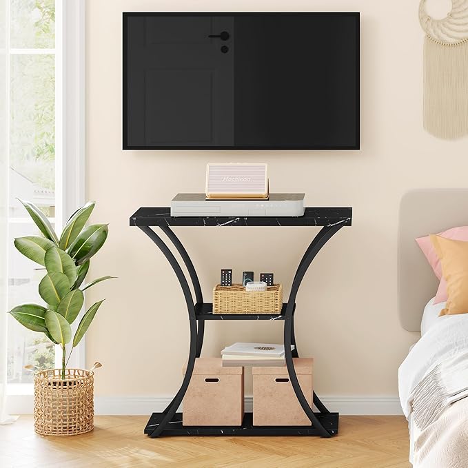 Hoctieon 3 Tier Console Table