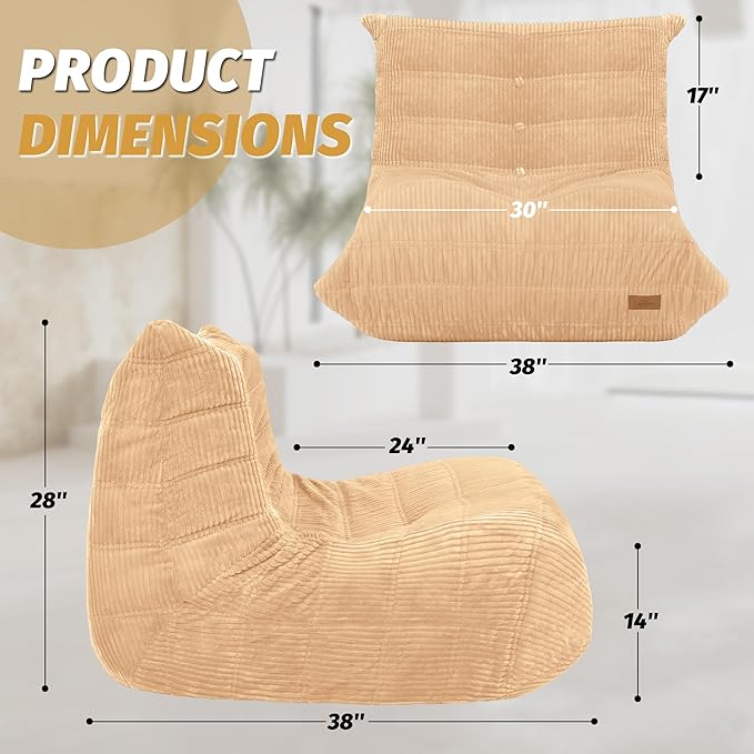 Bean Bag Chair, Giant Beanbag Chairs