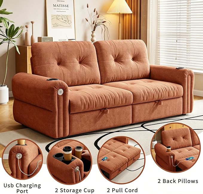Convertible Couches, Queen Size Pull Out Sofa Bed