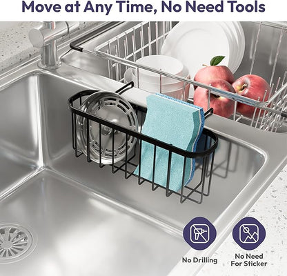SWTYMIKI Sponge Holder for Kitchen Sink