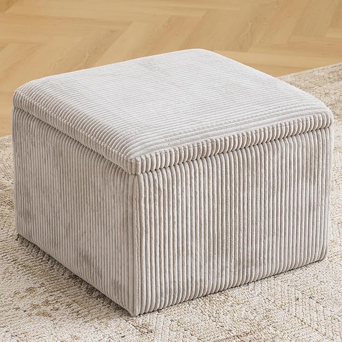 Cube Storage Ottoman, Ottoman Footstool
