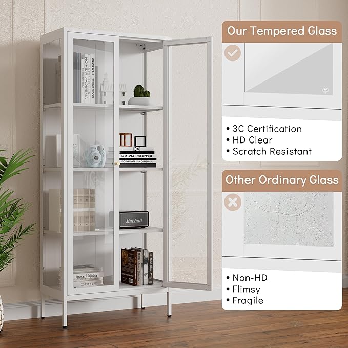 Polup Glass Display Cabinet