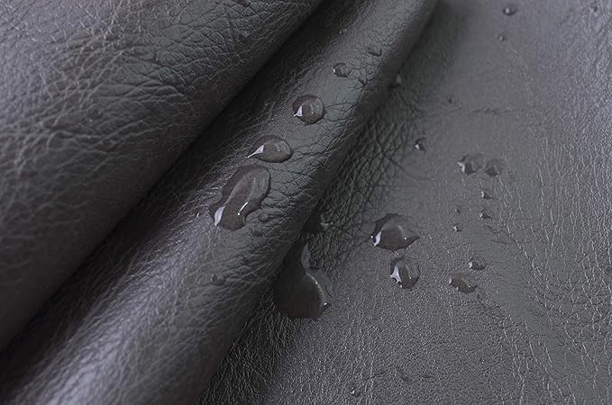 Wento Thick Faux Leather Fabric Soft Skin Grain PU Leather