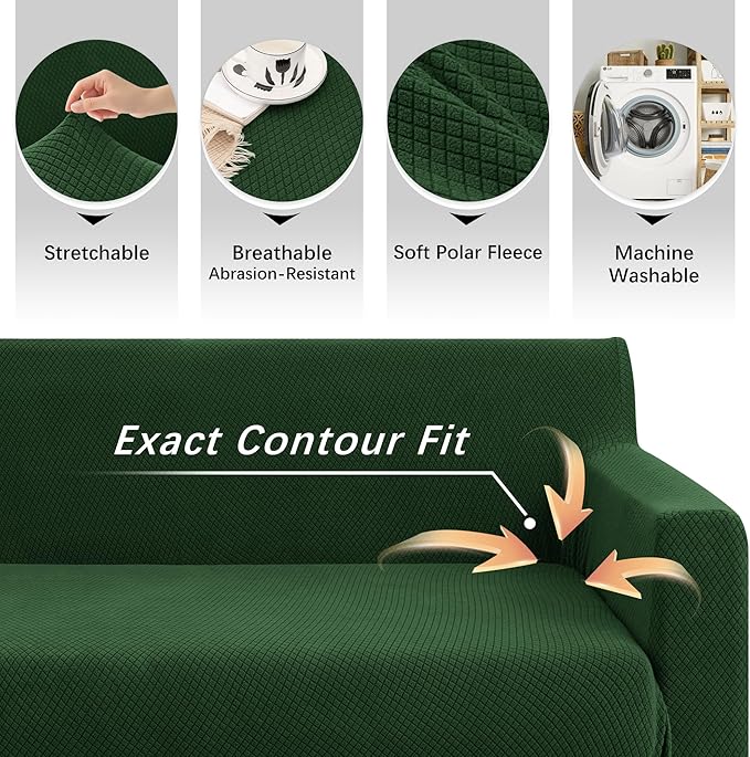 Arfntevss Stretch Sectional Couch Covers L Shaped Corner Sectional Sofa Cover