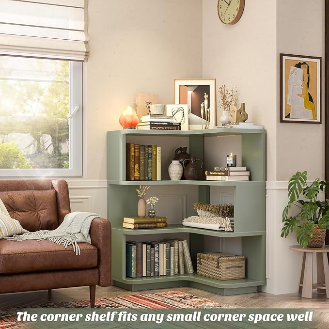 Armocity Corner Book Shelf