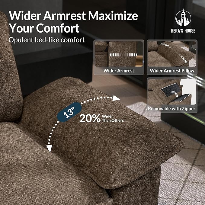 HERA'S HOUSE 158" Modular Sectional Sofa, Oversized L Shaped Couches