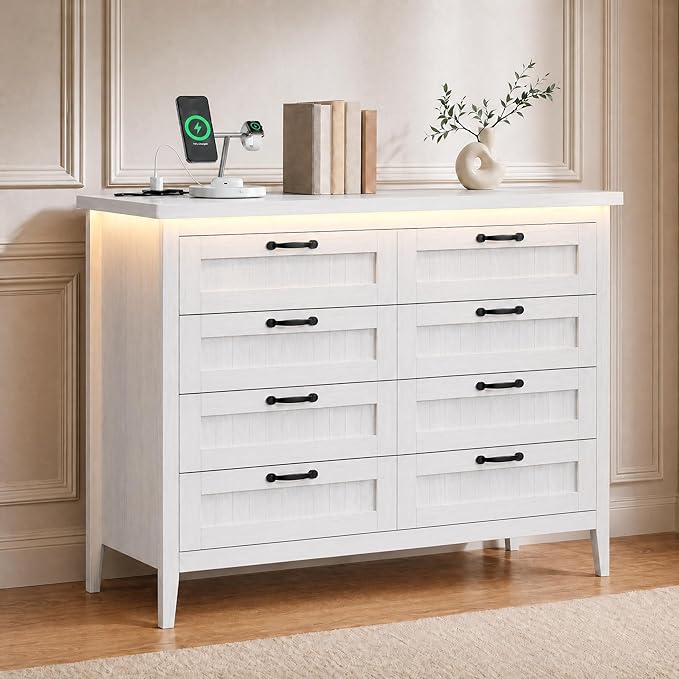GarveeLife 8 Drawer Chest Dresser