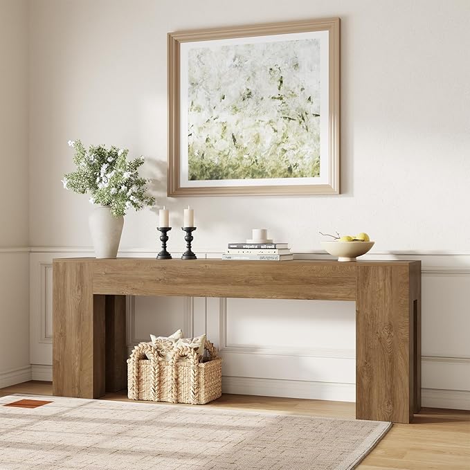 Epecoya Extra Long Sofa Console Table