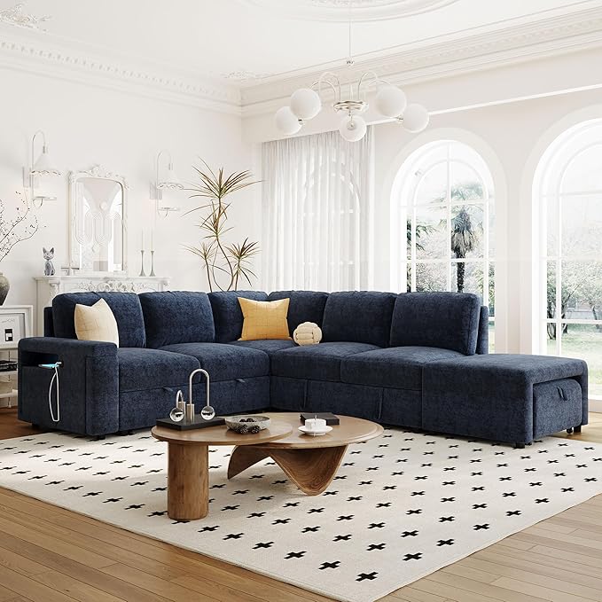 Merax L-Shaped Modular Sectional Sofa
