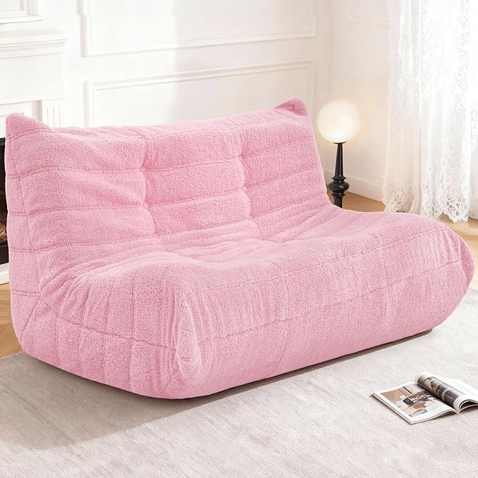 Bean Bag Loveseat Chair Big Sofa Beanbag Chair
