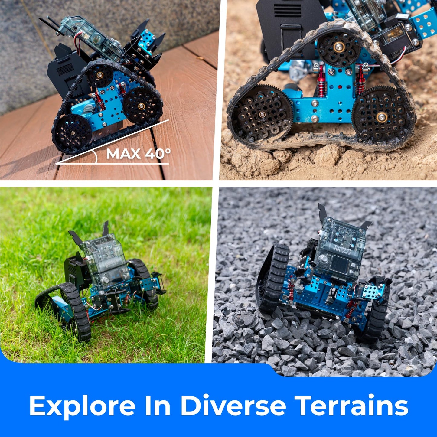 Makeblock Rover Robotics Add-on Pack for mBot2