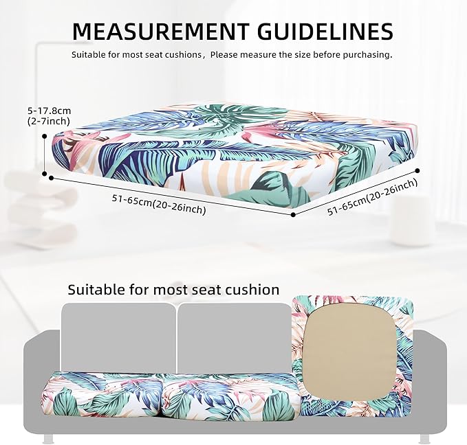 Outdoor Cushion Covers Set, Replacement