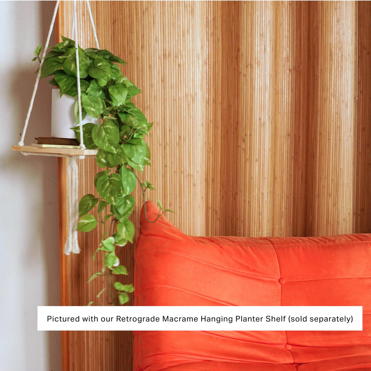 Retrograde 32" Realistic Fake Pothos Ivy Plant for Home Decor Indoor Silk Artificial Plant Large (Light Green)