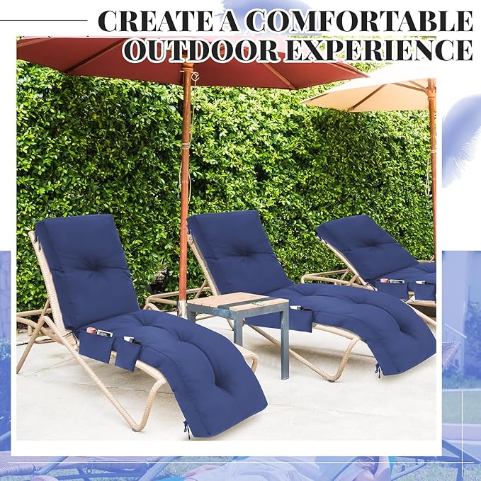 Outdoor Chaise Lounge Cushions