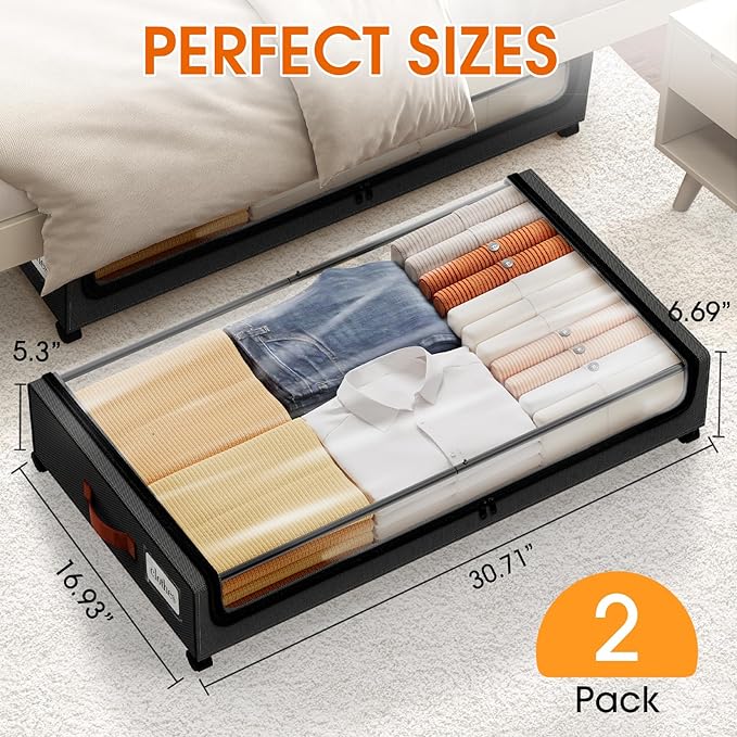 SpaceHacks Under Bed Storage