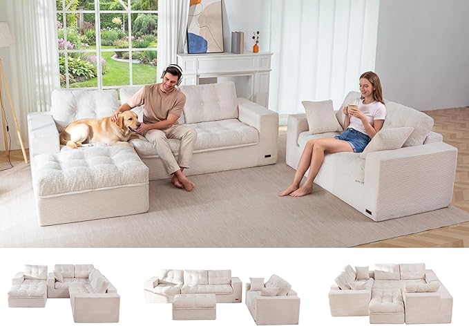 MAXYOYO Modular Sectional Sofa