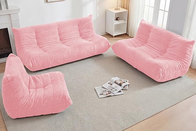 Bean Bag 3-Seater Chair Big Sofa Beanbag Chair