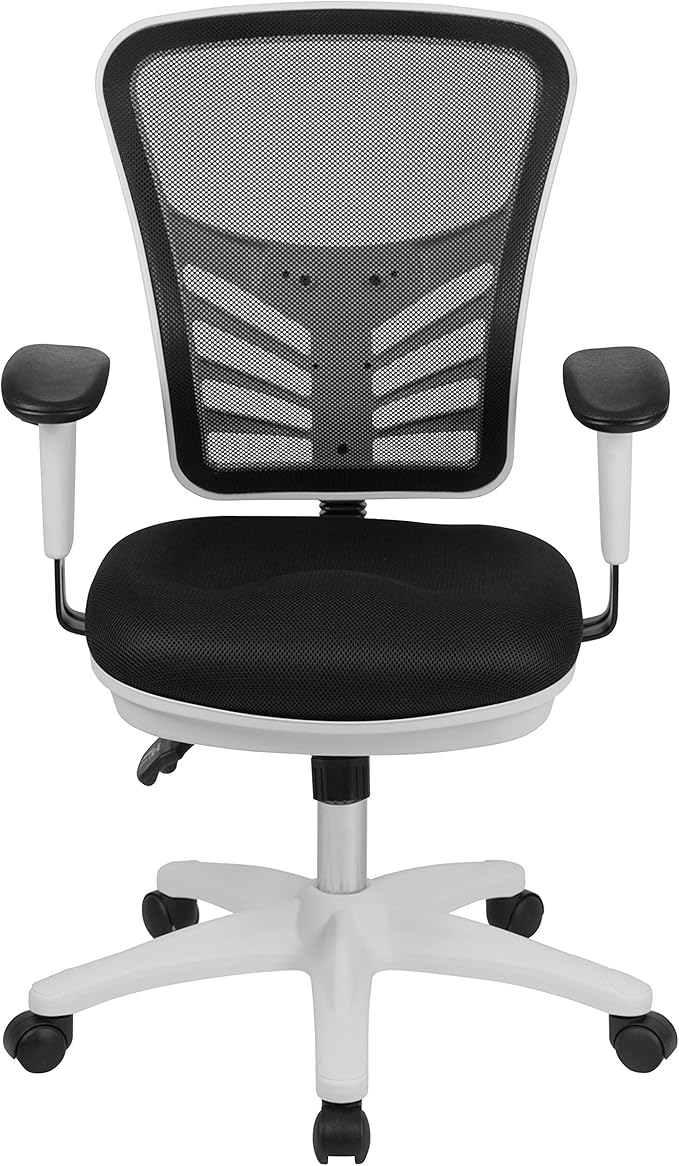 Flash Furniture Nicholas Mid-Back Swivel Office and Gaming Chair, Ergonomic