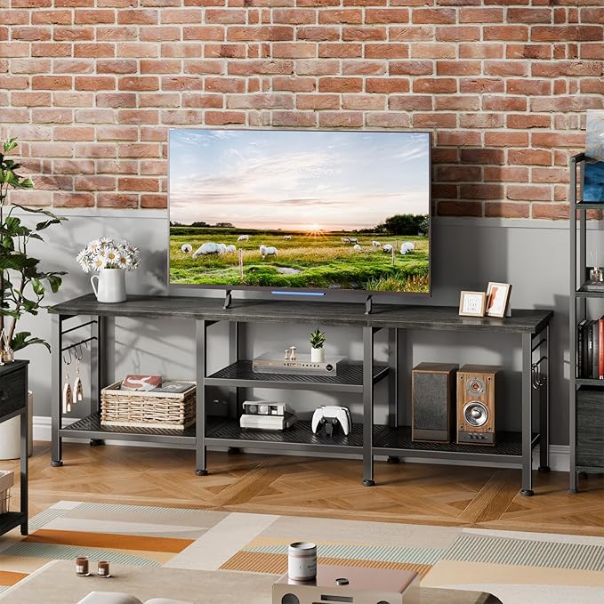 Furologee TV Stand for TVs up to 65 Inch, Entertainment Center