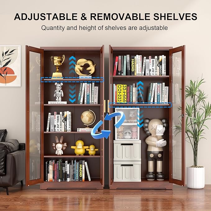 Polup Glass Display Cabinet, Display Case