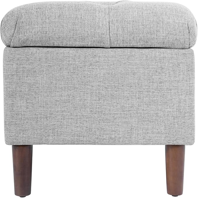 Homepop Home Decor | Tufted Ainsley Button Storage Ottoman Bench