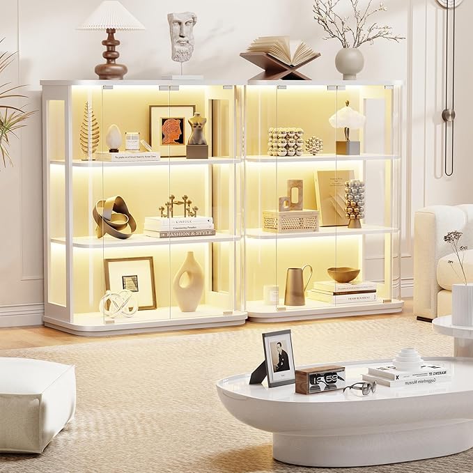 BROTTAR Rounded Display Cabinet