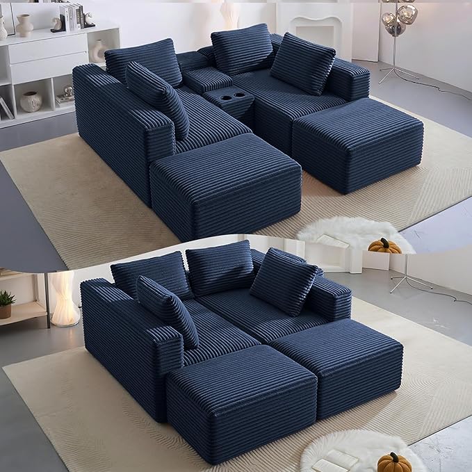 125" Oversized Sectional Couches