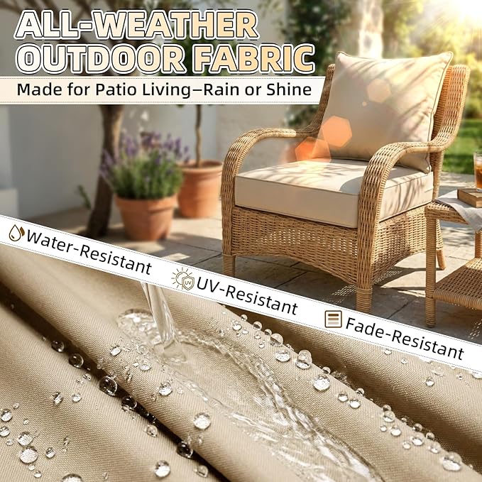 Outdoor Chaise Lounge Chair Cushion