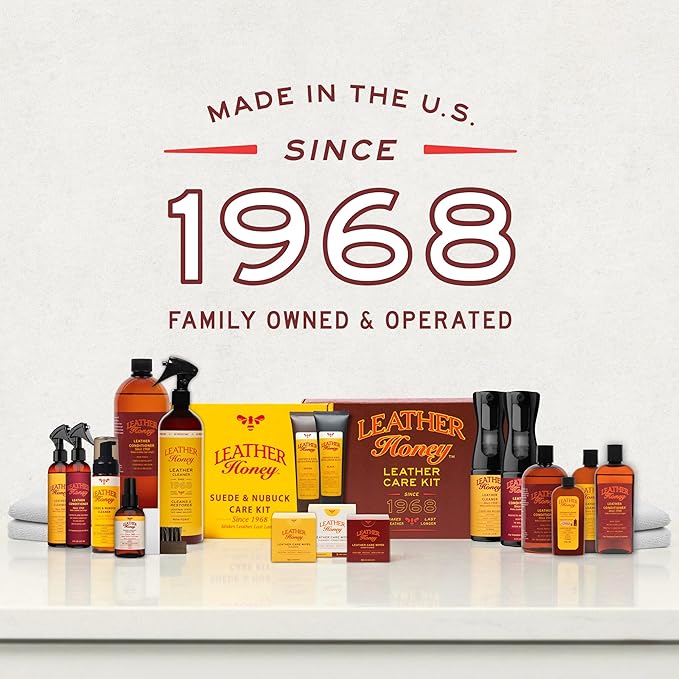 Leather Honey Best Leather Conditioner Since 1968.