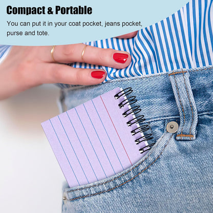 Koogel 500PCS 3x5 Index Cards, Colored Index Cards with Rings for Back to School, Ruled Flashcards Heavy Notecards with Waterproof Covers for Studying College Office Home To Do List Supplies