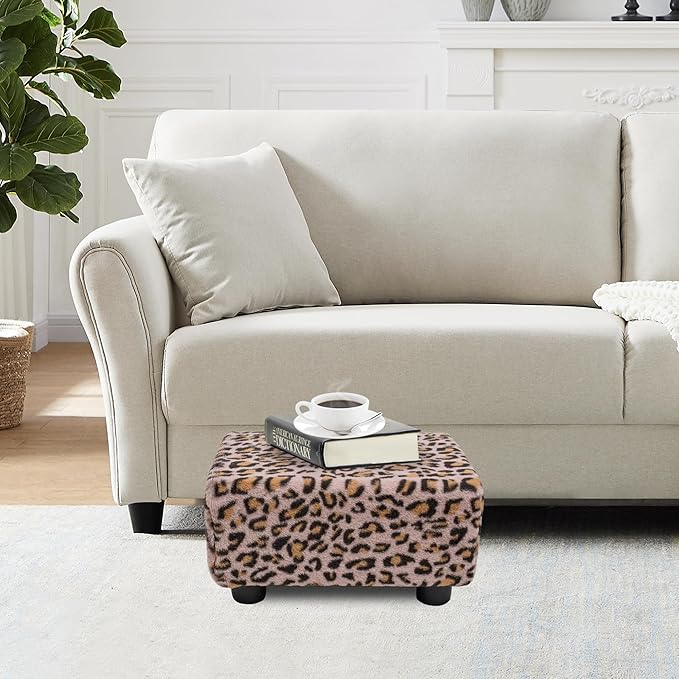 CAROLMADE Small Foot Stool Ottoman Footstool