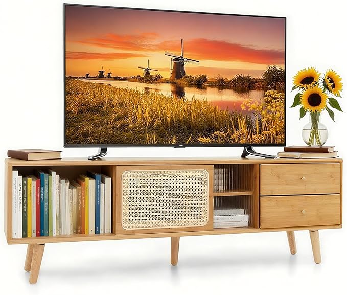 Giantex Mid Century Modern TV Stand