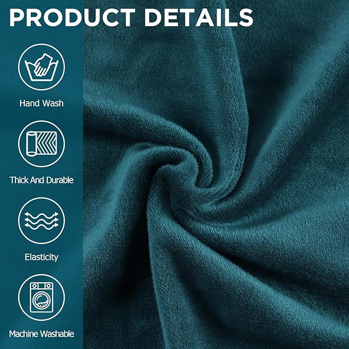 Peryiter 3 Pcs Couch and Loveseat Covers Set Sofa Cover