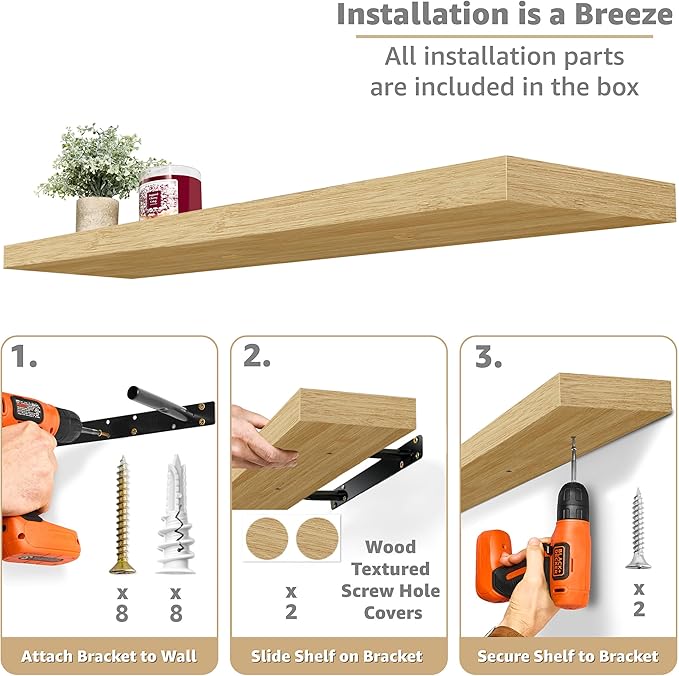 Sorbus Floating Shelves for Wall