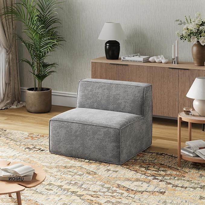 Novilla Modular Sectional Sofa, No Assembly Cloud Sectional Couch