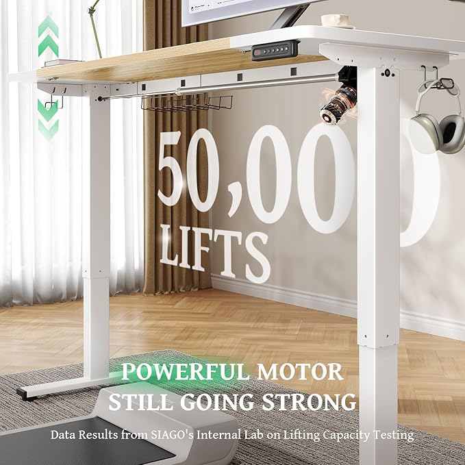SIAGO Electric Standing Desk Adjustable