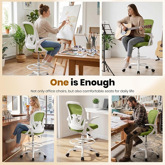 Primy Drafting Chair Tall Office Chair