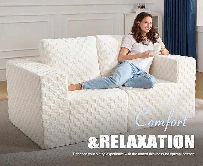 Modular Sectional Sofa 2 Seater Loveseat Modular Couch
