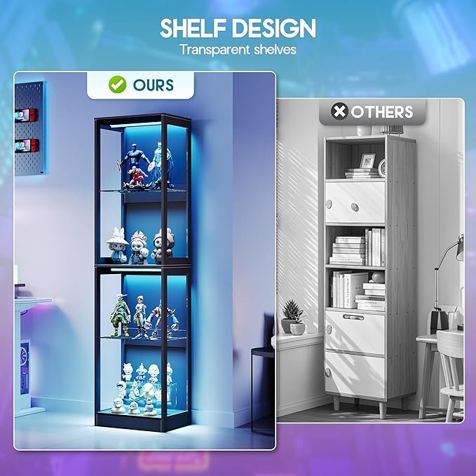 AMERLIFE RGB Display Cabinet