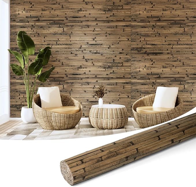 Art3d Natural Bamboo Wall Panel